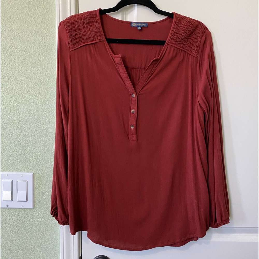 Democracy Long Sleeve Top M